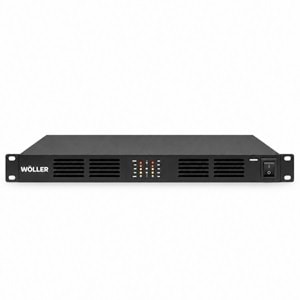 WÖLLER EN54 450W 100V Tek Kanal EN54 Evac Power Amfi WPER-1450 EN