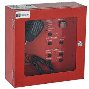 WÖLLER EN54 Acil Anons Kontrol Duvar Ünitesi WPER-500 FM