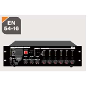 WÖLLER EN54 500W 100V 8 Bölge Kontrollü EN54 Evac Amfi WPER-8500