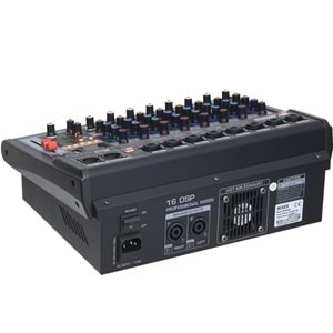 WÖLLER 8 Kanal 2X200W Usb-Bt 16 Dsp Efect Power Mixer WRP-8400
