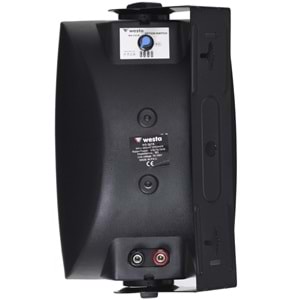 WESTA 200W 13 Cm 100V- 8 Ohm Siyah Sütun Hoparlör WS-55 TS