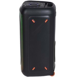 GOLDMASTER Bluetooth ve USB Girişli Şarjlı Işıklı Neon Dj Müzik Sistemi X-90 NEON