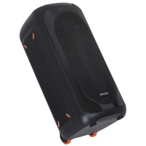 GOLDMASTER Bluetooth ve USB Girişli Şarjlı Işıklı Neon Dj Müzik Sistemi X-90 NEON