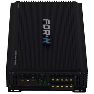 FOR-X 5 Kanal 4X100+350W 12V Bas Kontrollü Oto Amfi XAE-4000,5 12V