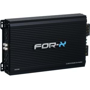 FOR-X 4 Kanal 4X120W Bas Kontrollü Oto Amfi XAE-804