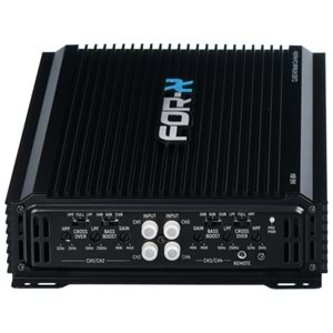 FOR-X 4 Kanal 4X120W Bas Kontrollü Oto Amfi XAE-804