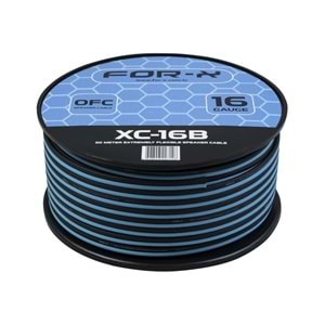 FOR-X 16 Ga 2X1,5 Hoparlör Kablosu 50-Mt Lik Top XC-16B