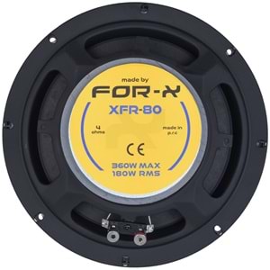 FOR-X 20 Cm 360W Midrange Oto Hoparlör XFR-80