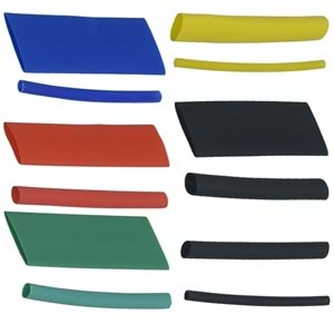 FOR-X 530 Adet Çeşitli Ölçülerde Isı İle Daralan Makaron XHS-530