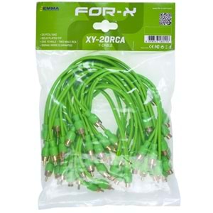 FOR-X Y Kablo XY-20 RCA
