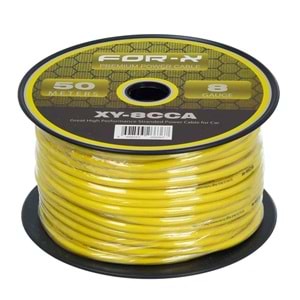 FOR-X 8 Ga Cca Power Kablo 50-Mt Lik Top XY-8 CCA