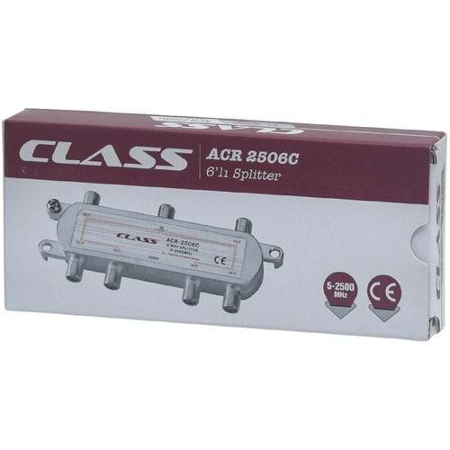 CLASS 5-2500 Mhz 1-6 Splitter ACR-2506C