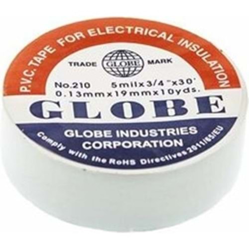 GLOBE İzole Bant Beyaz BANT-04