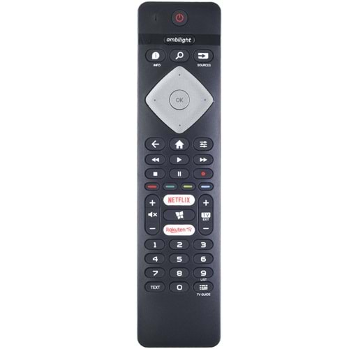 ECONEX Philips Ambılıght Netflix Rakuten Tuşlu Led Tv Kumanda EC-603