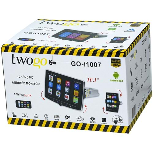 TWOGO 10,1'' 2+32 Android Multimedya GO-İ1007