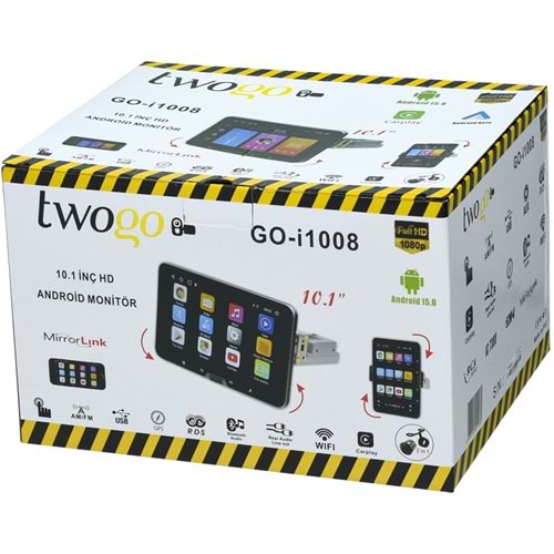TWOGO 10,1'' 2+32 Android Multimedya GO-İ1008