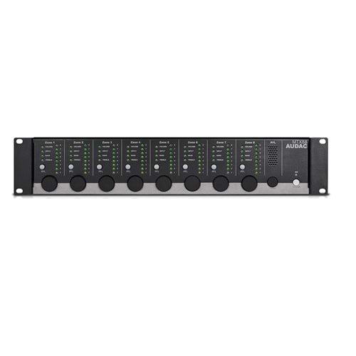 AUDAC 8 Bölgeli Audio Matrix Sistem / Multi Zone Ses Yönetim Ünitesi MTX-88