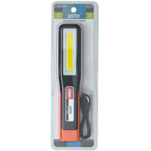 PANTHER Xpe Led Usb Şarjlı Fener PT-998