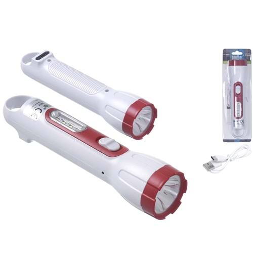 PANTHER Usb Şarjlı El Feneri PT-9997