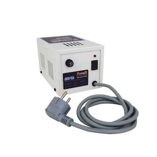 POWER 140-260 V Giriş 200-240 V Çıkış 650 VA Regülatör PW-650 VA
