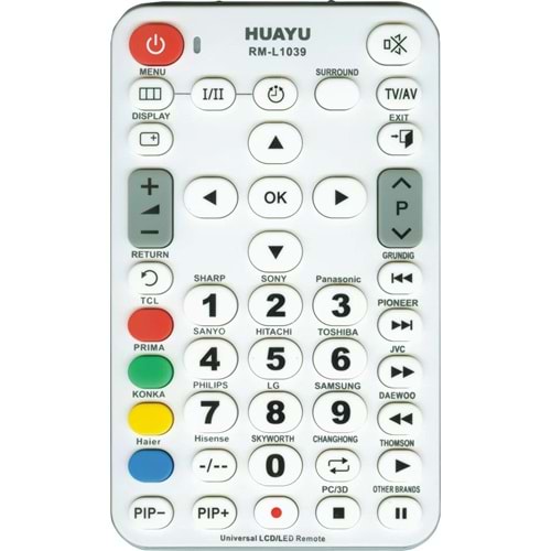 TUNEX RM-L1039 Akıllı Kumanda RM-L1039