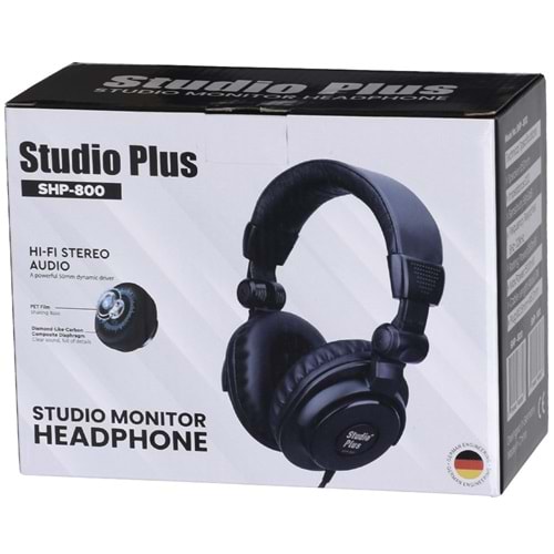STUDIOPLUS 1500 mW 3 Mt Kablolu Monitör Kulaklık SHP-800