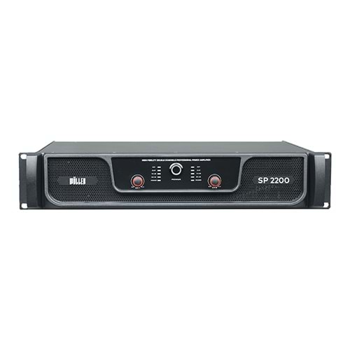 WÖLLER 2 Kanal 2X700W Power Amfi SP-2200