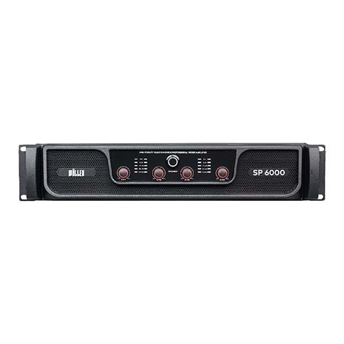 WÖLLER 4 Kanal (2 OHM) 4X1500W Power Amfi SP-6000