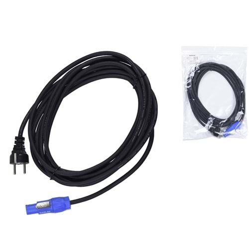 S.WIELER Powercon - 220V 3X1.5 mm Kablo Uzunluğu: 3 Metre SPV-3M