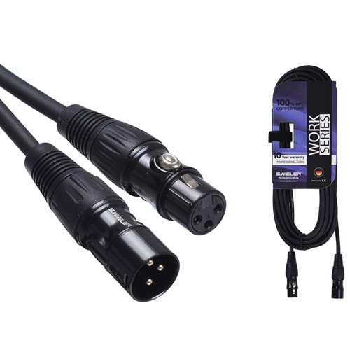 S.WIELER Xlr Erkek - Xlr Dişi Kablo Uzunluğu: 7 Metre SX-7M