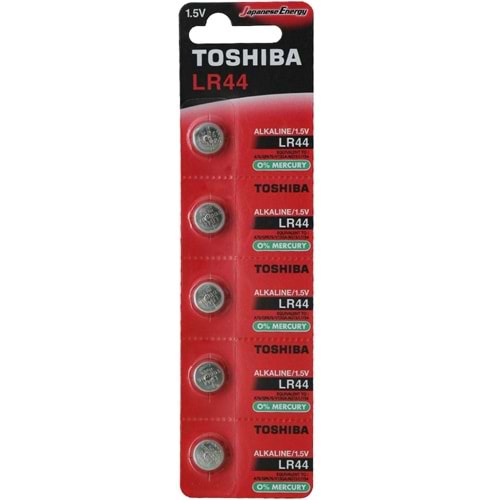 TOSHIBA LR-44 AG-13 Alkalin Pil (5 Li Bls) TLR-44