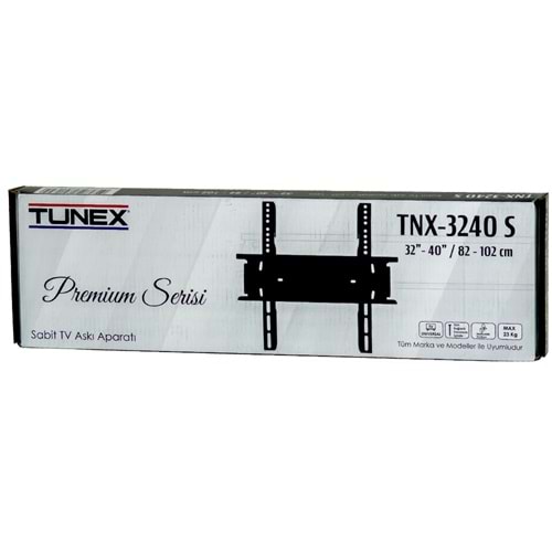TUNEX 32-40'' Lcd Tv Sabit Duvar Askı Aparatı TNX-3240 S