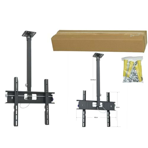 TUNEX 32-60'' Hareketli Lcd Tavan Askı Aparatı TNX-3260 TVN