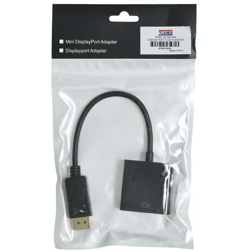 TUNEX Displayport to HDMI Dönüştürcü Adaptör TNX-4870
