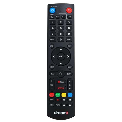 TUNEX Dreamstar Master 4K Uydu Kumandası TR-130