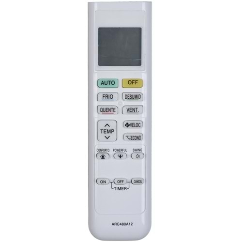 TUNEX Daikin ARC480A1 Klima Kumandası TR-2037