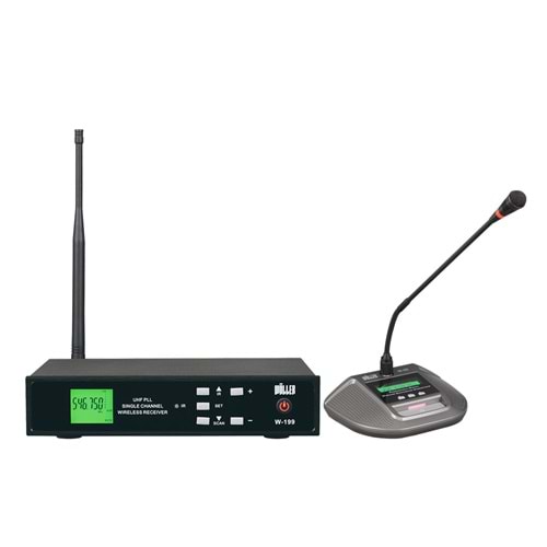 WÖLLER Uhf Kürsü Kablosuz Mikrofon W-199 K