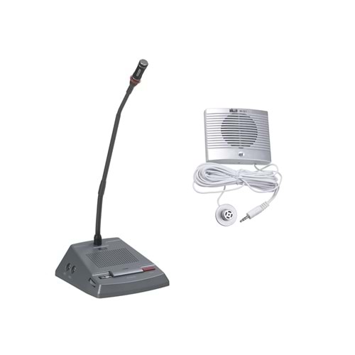 WÖLLER Çift Yönlü İntercom Gişe Mikrofonu W-G1