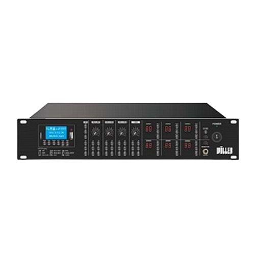 WÖLLER 6X6 6X150 W 100V ve 8 Ohm Matrix Amfi WPM-690