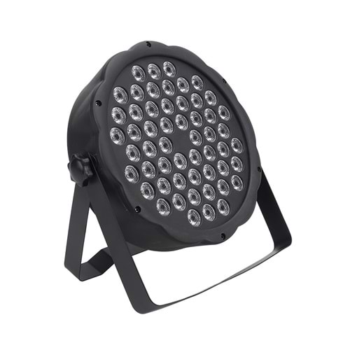 WİEDER 54X3 W RGB 8 Kanal DMX Sese Duyarlı Par Işık WR-PAR541