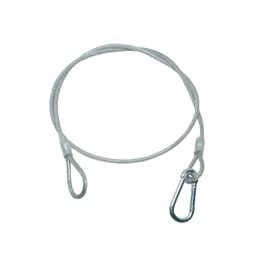 WIEDER Çelik Güvenlik Hattı 3 mm x 70 cm WR-ROPE3