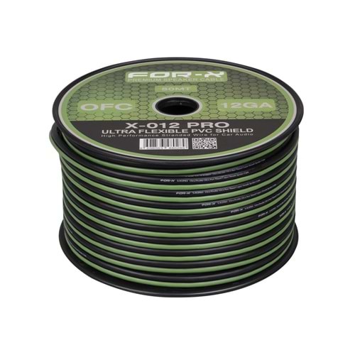 FOR-X 12 Ga 2X2,5 Hoparlör Kablosu 50-Mt Lik Top X-012 PRO