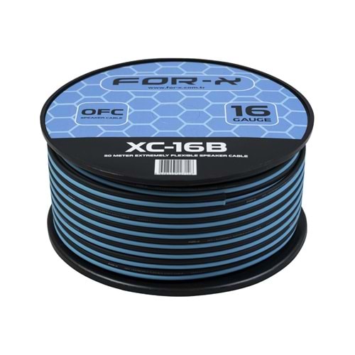FOR-X 2 Ga Amfi Güç Kablosu 12-Mt Lik Top X-02 PRO