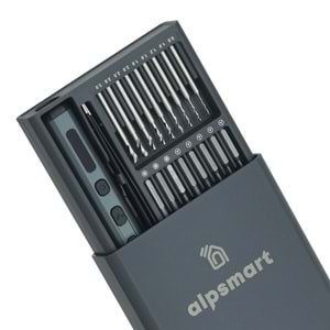 ALPSMART 76 Parça Hassas Şarjlı Tornavida Seti AS-176