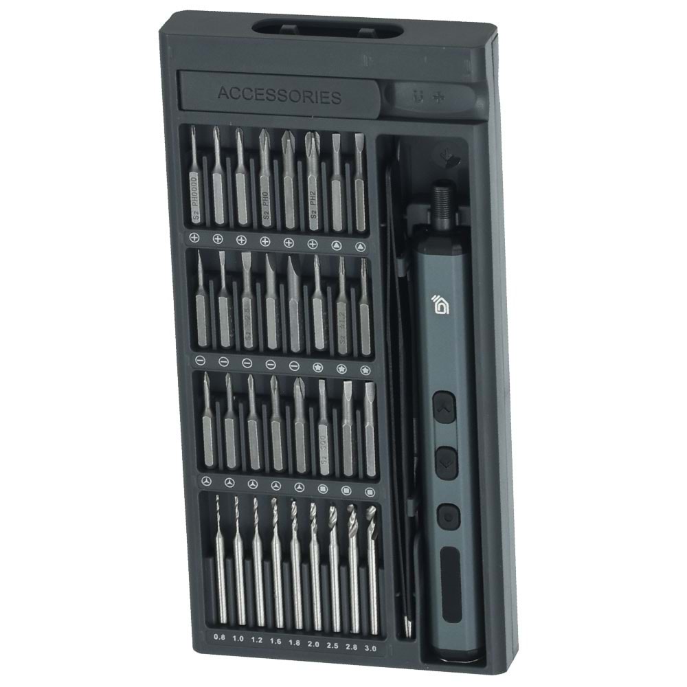 ALPSMART 76 Parça Hassas Şarjlı Tornavida Seti AS-176