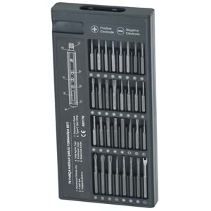 ALPSMART 76 Parça Hassas Şarjlı Tornavida Seti AS-176