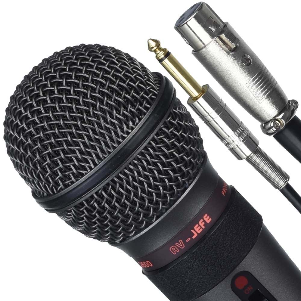 AV-JEFE 250 Ohm Profesyonel Dinamik El Mikrofonu AVL-2600