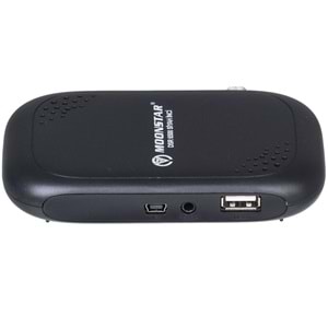 MONSTAR Dahili Wifi Li Mini Hd Uydu Alıcısı DSR-6500 SİYAH İNCİ