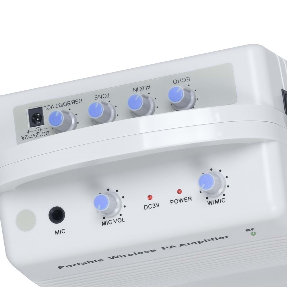 GOLD AUDIO 50W Tek El Mikrofonlu Portatif Amfi GA-200 E