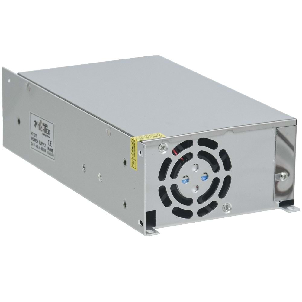 HIGHTEK 24V 40A Smps Metal Kasa Adaptör HT-1215